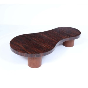 Freeform Design Flaque Coffee Table Atrributed To Jean Royere