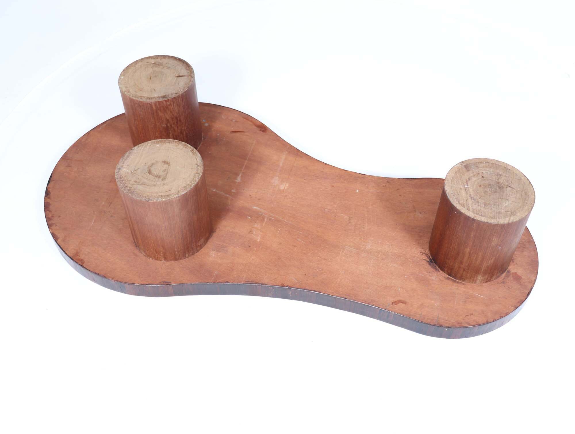 Freeform Design Flaque Coffee Table Atrributed To Jean Royere