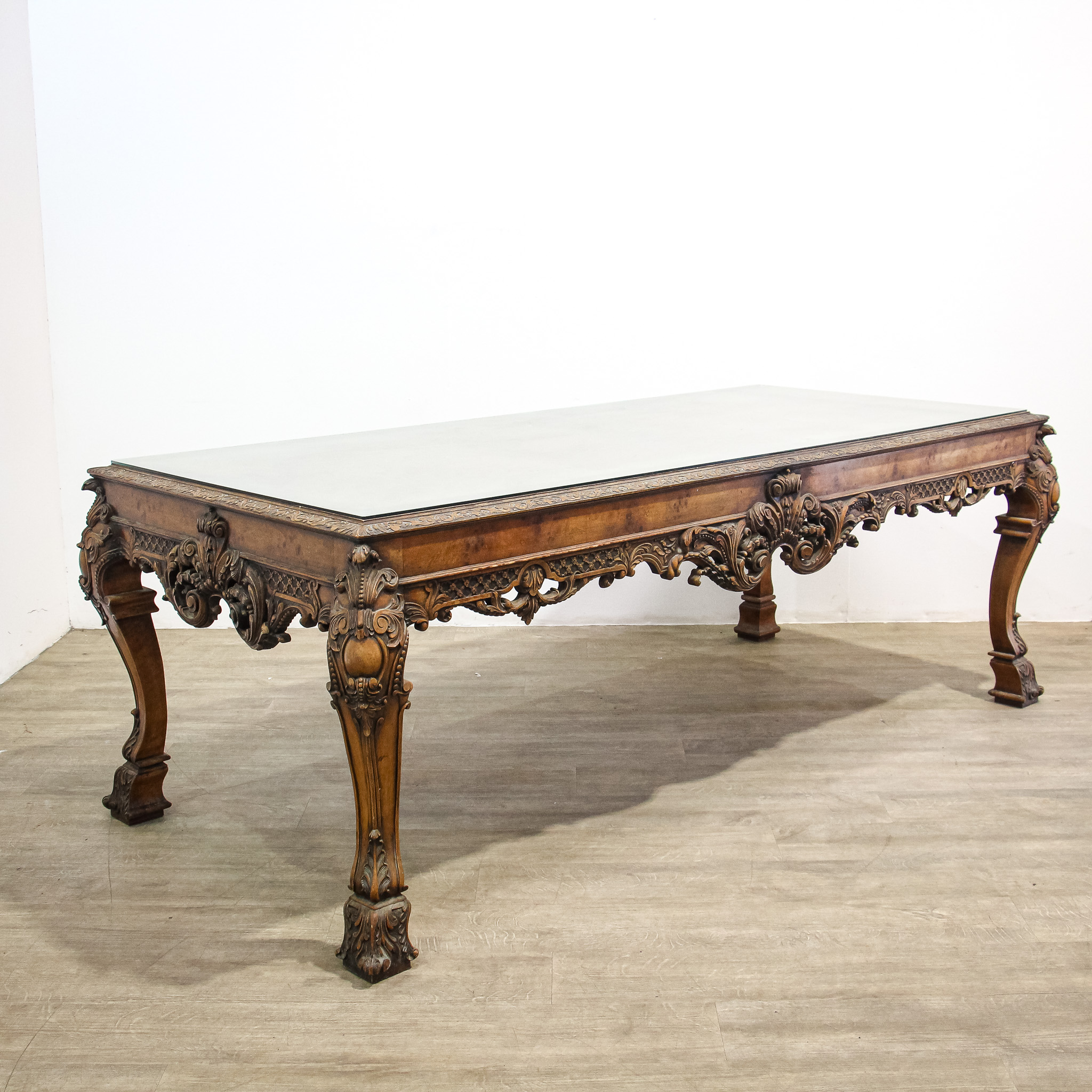 Ornately Carved Dining Table