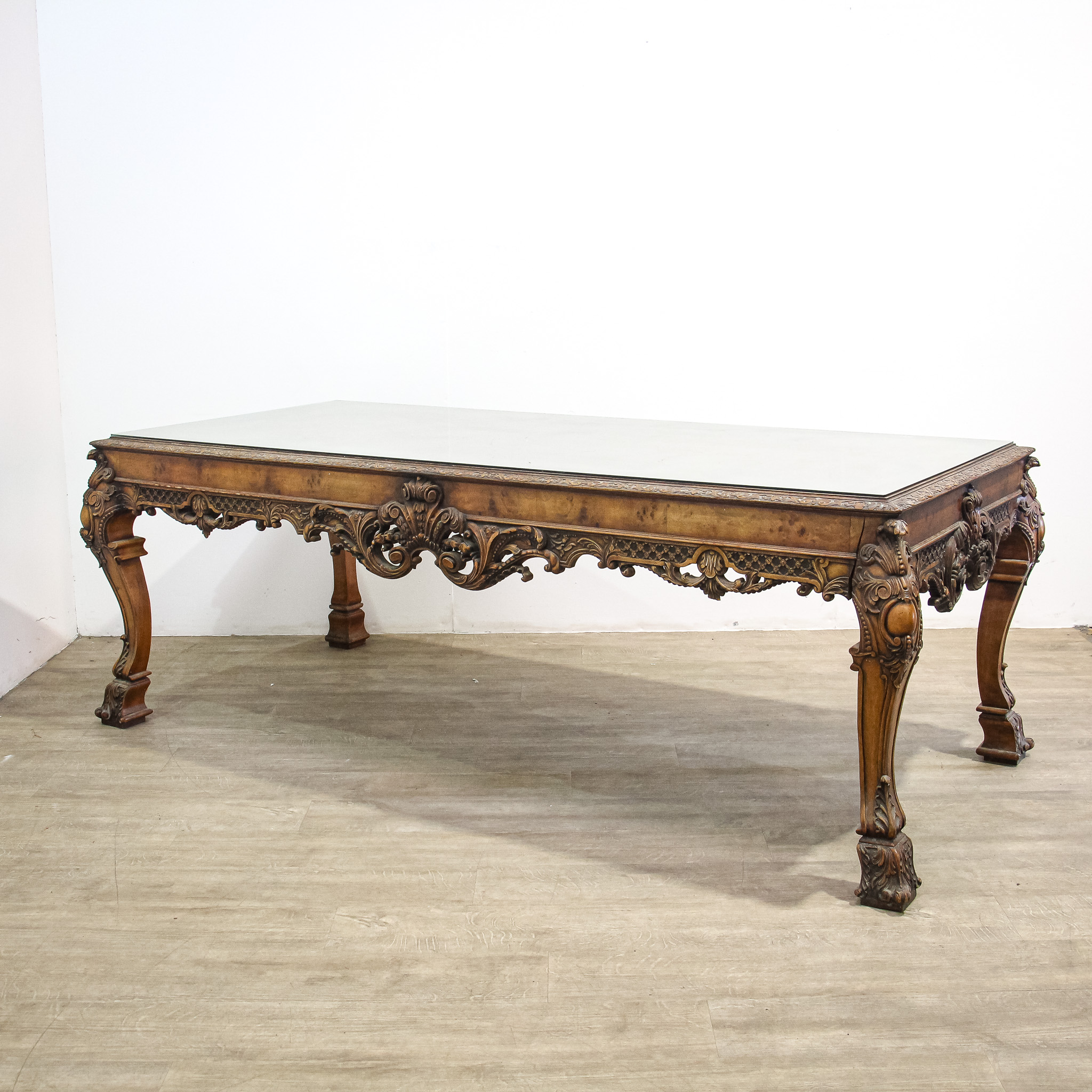 Ornately Carved Dining Table