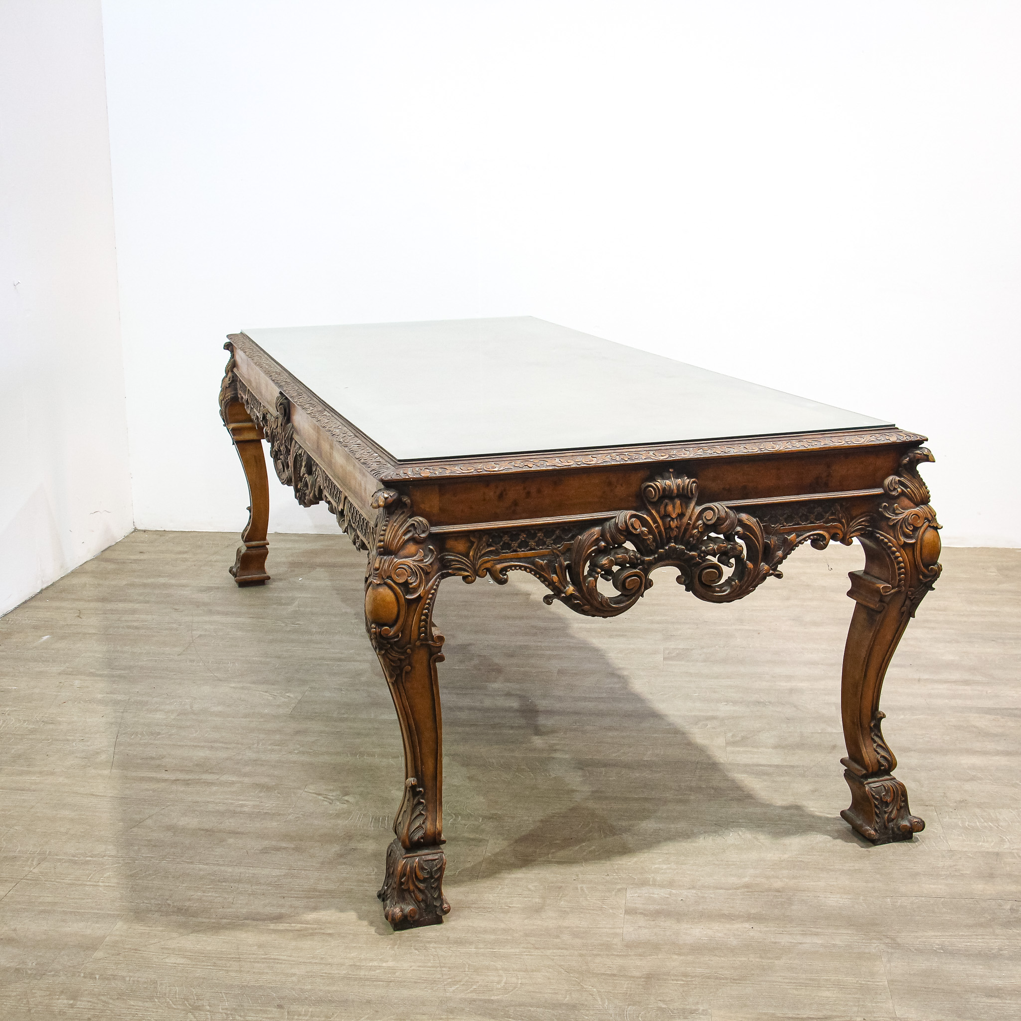 Ornately Carved Dining Table