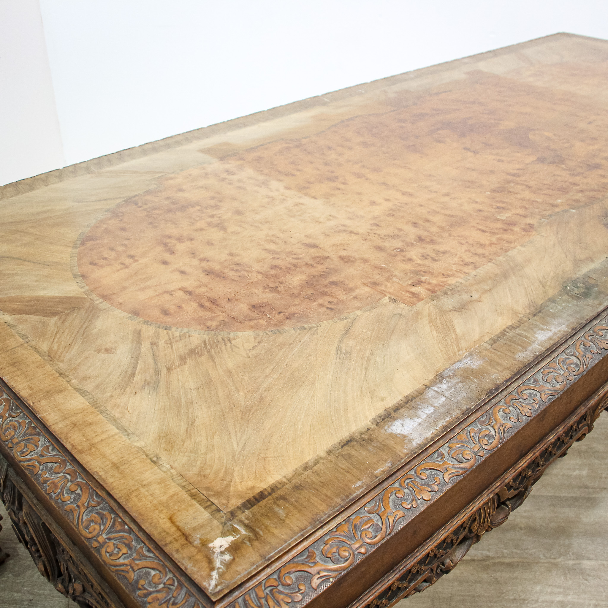 Ornately Carved Dining Table