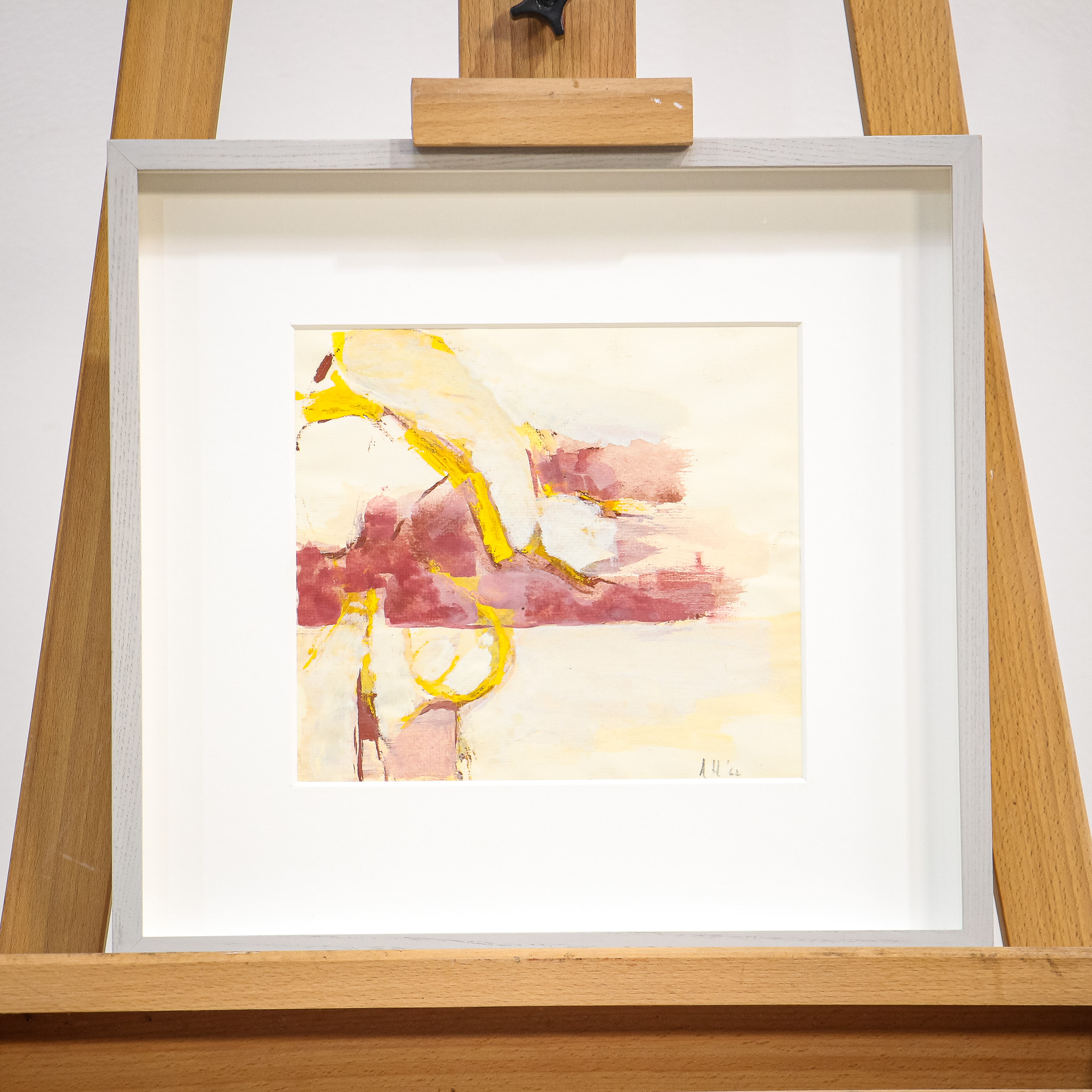 Adrian Heath Mixed Media Abstract
