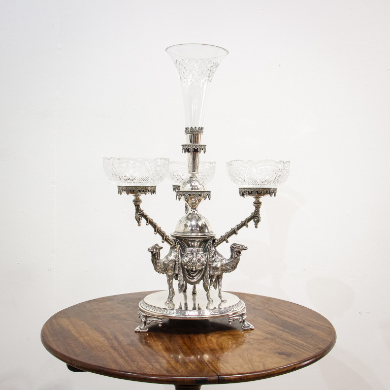 Fantastic Victorian Silver Plate Centrepiece