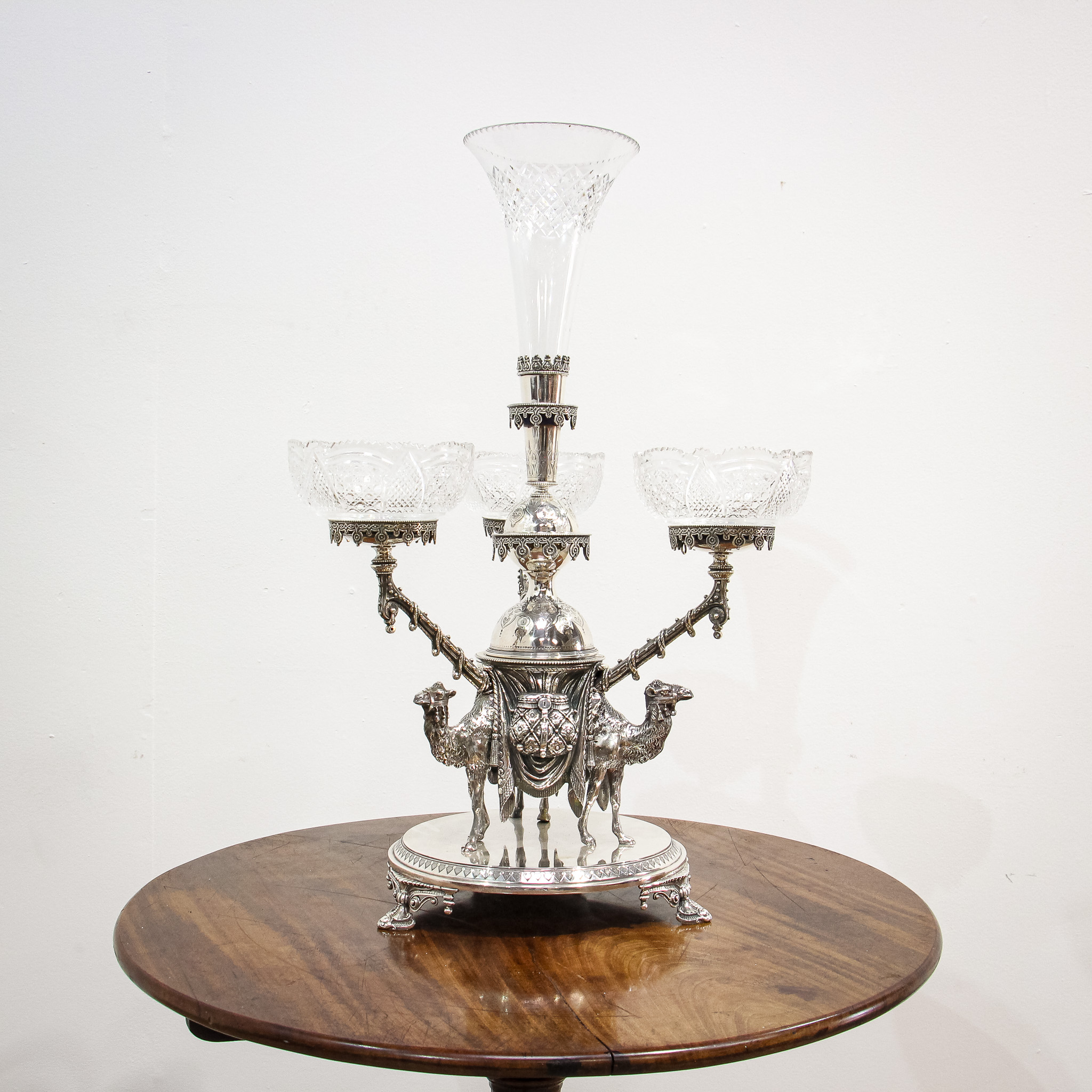 Fantastic Victorian Silver Plate Centrepiece
