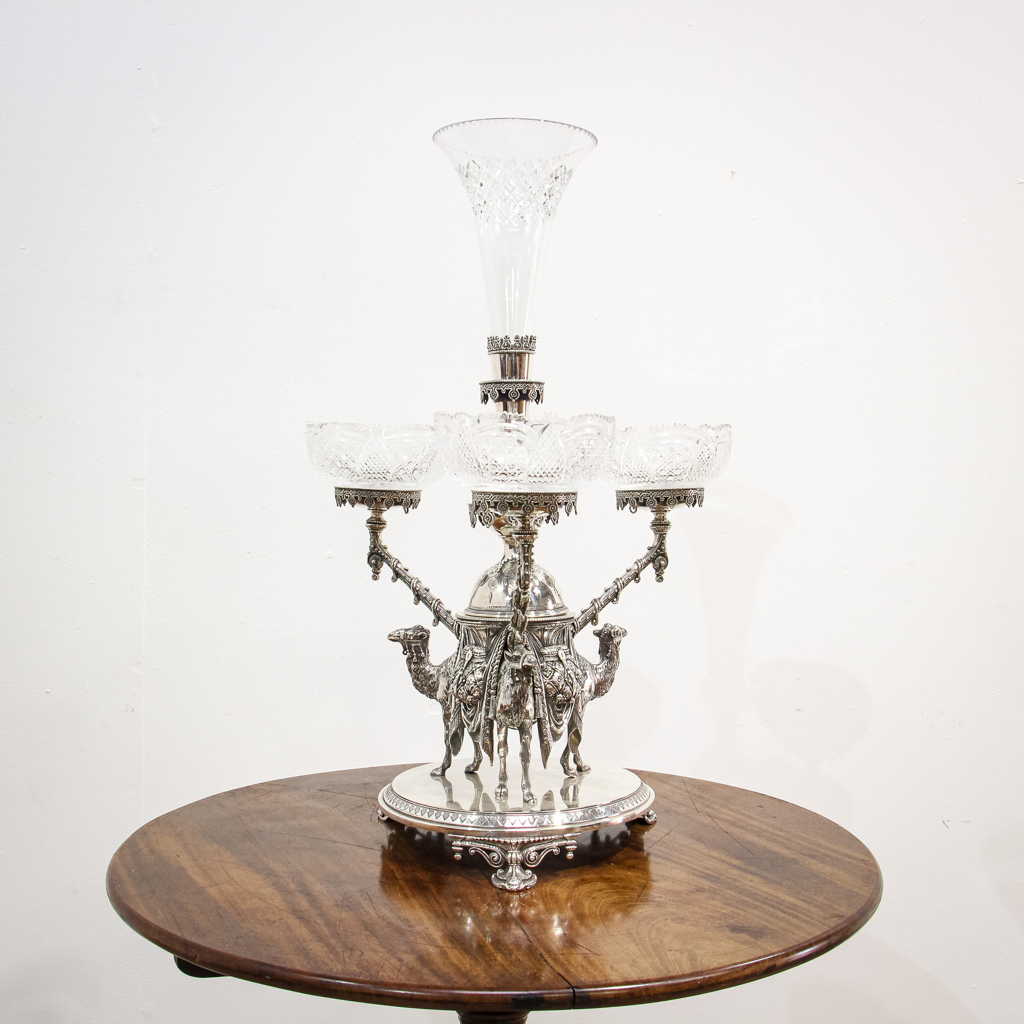 Fantastic Victorian Silver Plate Centrepiece