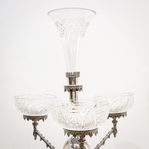 Fantastic Victorian Silver Plate Centrepiece