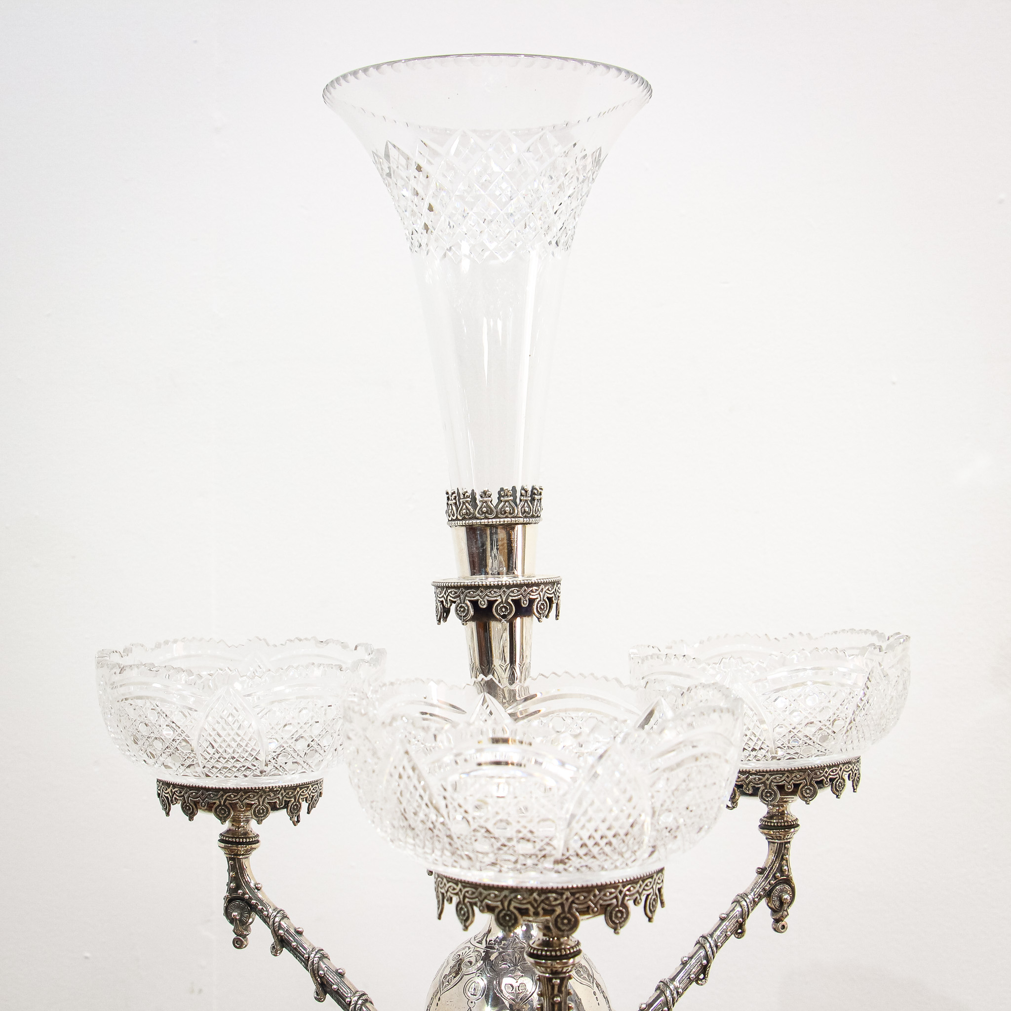 Fantastic Victorian Silver Plate Centrepiece