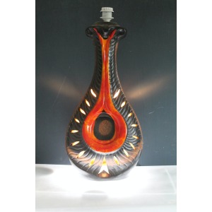 West German Ceramic Floor Lamp