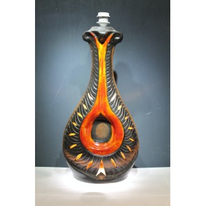 West German Ceramic Floor Lamp