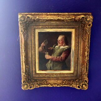 Painting by Fritz Wagner (Munich 1896-1939) - oil on wood - signed