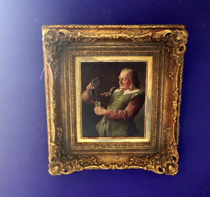 Painting by Fritz Wagner (Munich 1896-1939) - oil on wood - signed