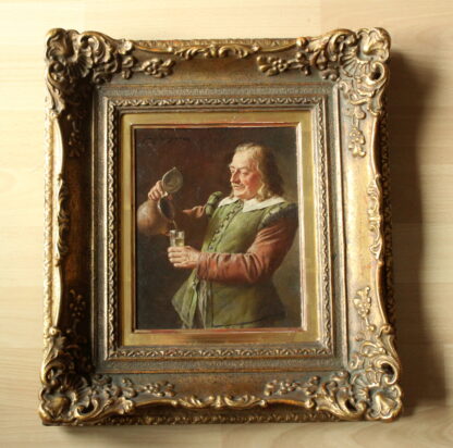 Painting by Fritz Wagner (Munich 1896-1939) - oil on wood - signed - Image 7