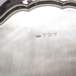 Superb Large Silver Salver