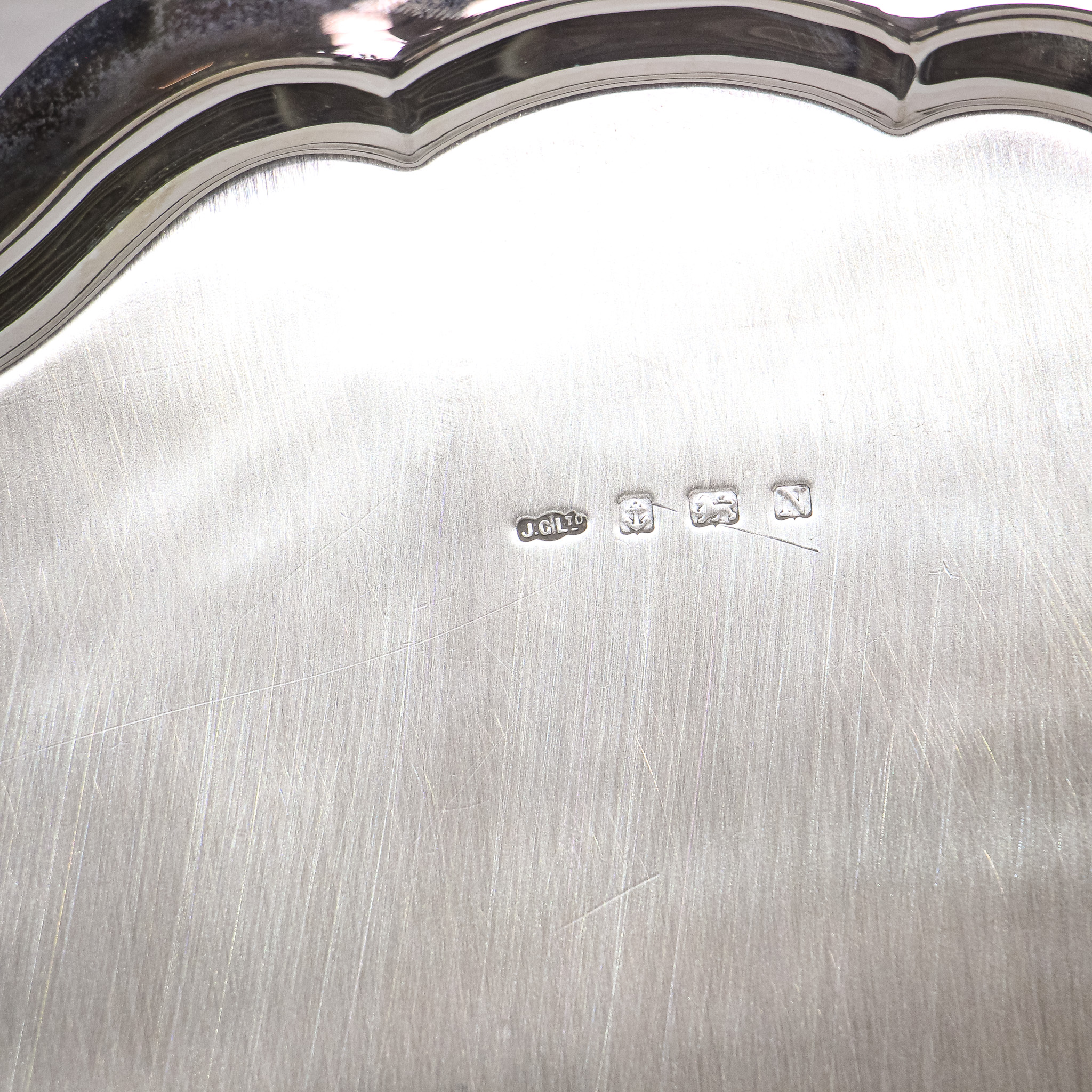 Superb Large Silver Salver