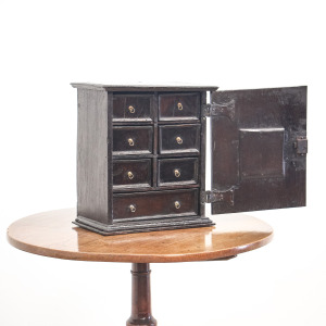 17th Century Oak Spice Cabinet