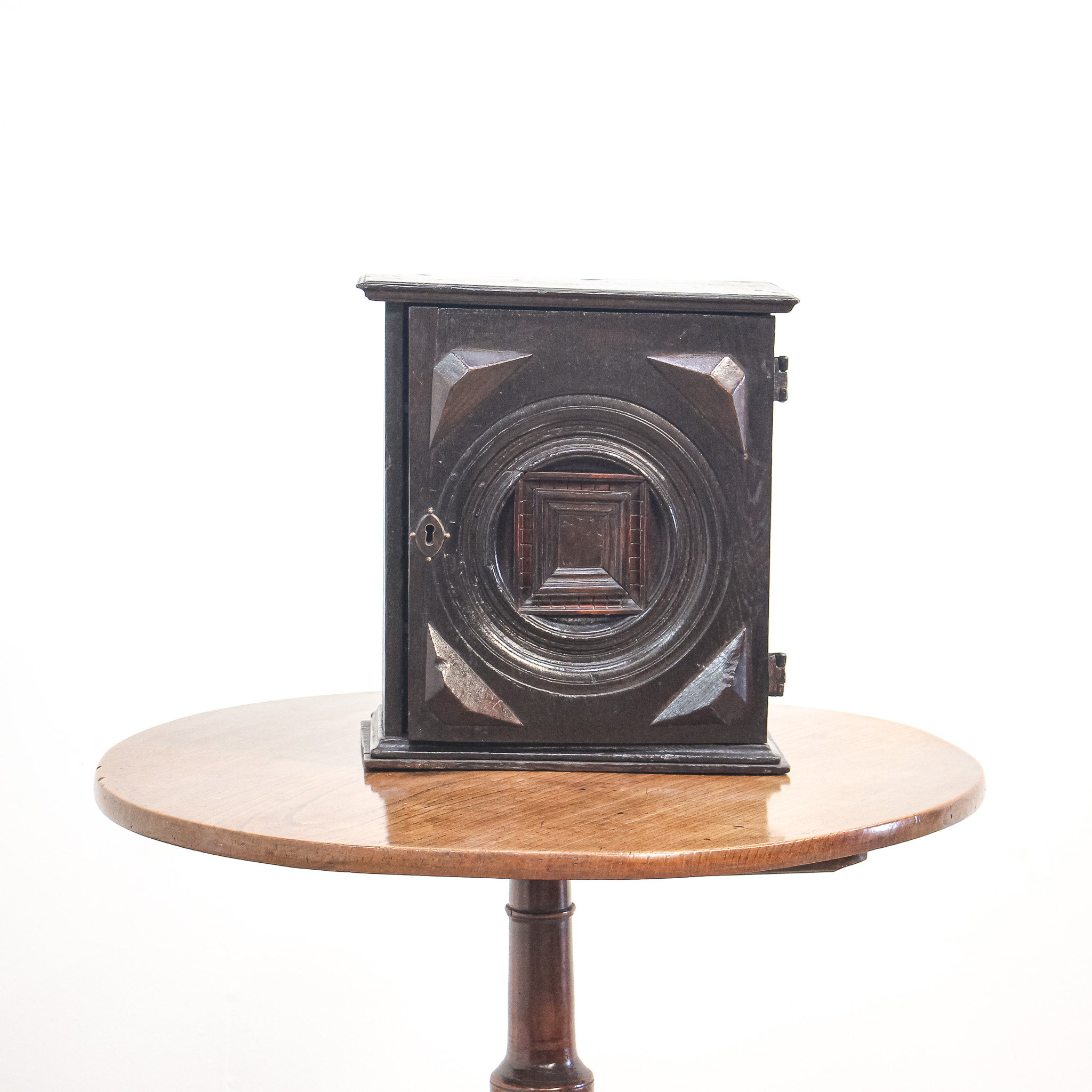 17th Century Oak Spice Cabinet