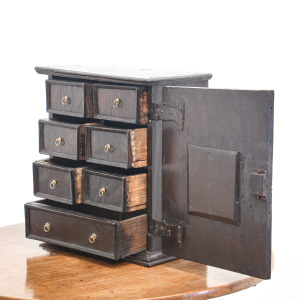 17th Century Oak Spice Cabinet