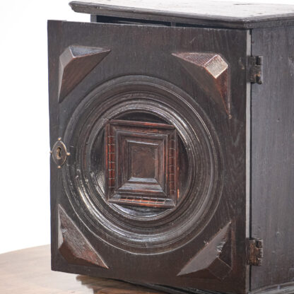 17th Century Oak Spice Cabinet - Image 3