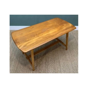 Vintage Ercol plank top dining table Model CC 41 by Lucian Ercolani