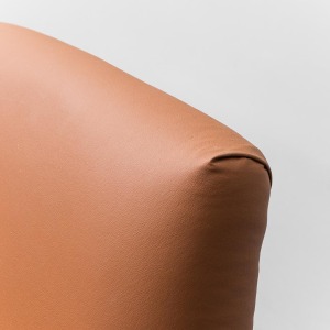 Eco-Leather Armchair Gigi Radice Minotti 1950s Vintage Modern
