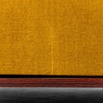 Mobile Bookcase Wood Fabric 60s Vintage Modern