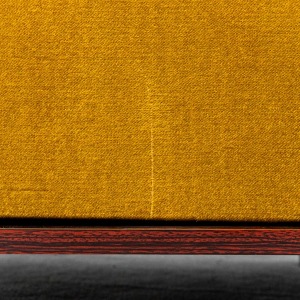 Mobile Bookcase Wood Fabric 60s Vintage Modern