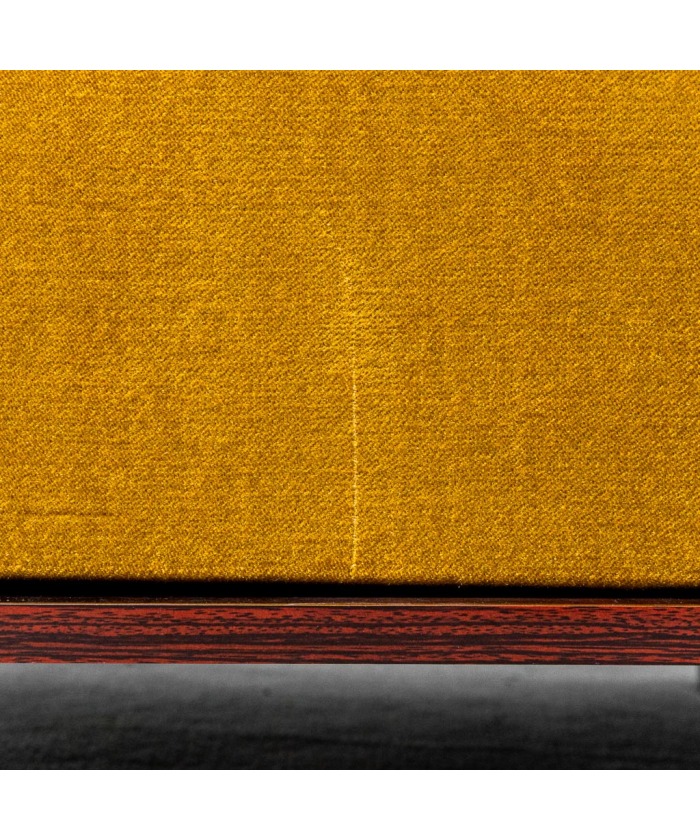 Mobile Bookcase Wood Fabric 60s Vintage Modern