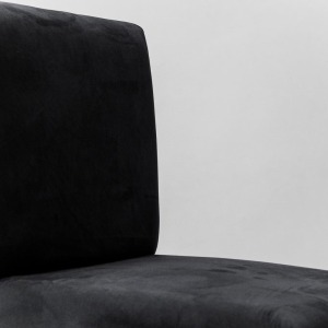Set Of Four Wine Velvet Chairs Of The 70s Vintage Modernate