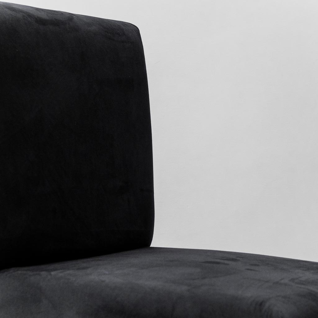 Set Of Four Wine Velvet Chairs Of The 70s Vintage Modernate