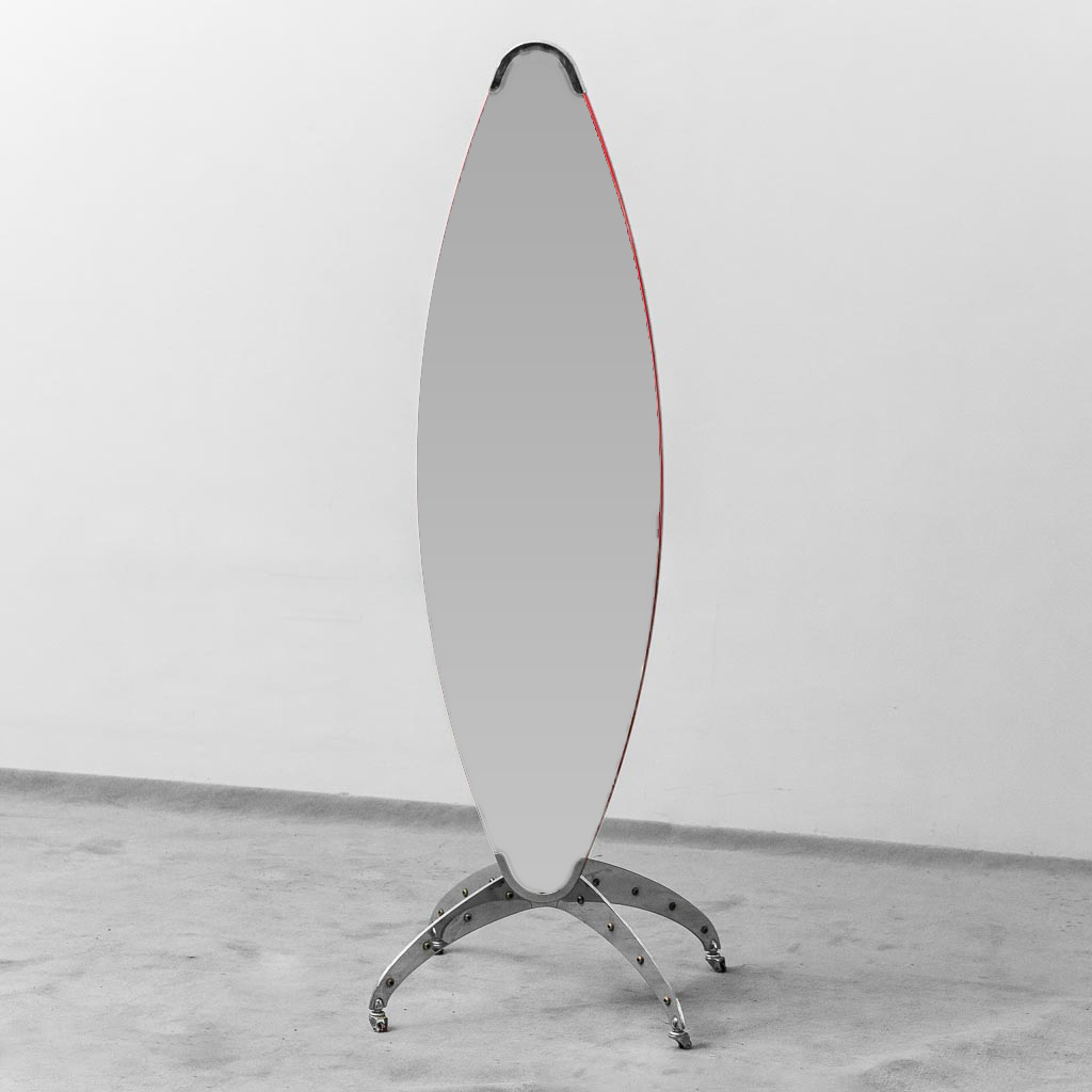 Mirror Dulton Yasuaki Sasamoto Li Qian 1970 Vintage Modernariato