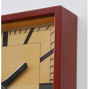 Mid Century Steel Wall Clock By RFT, 1950s