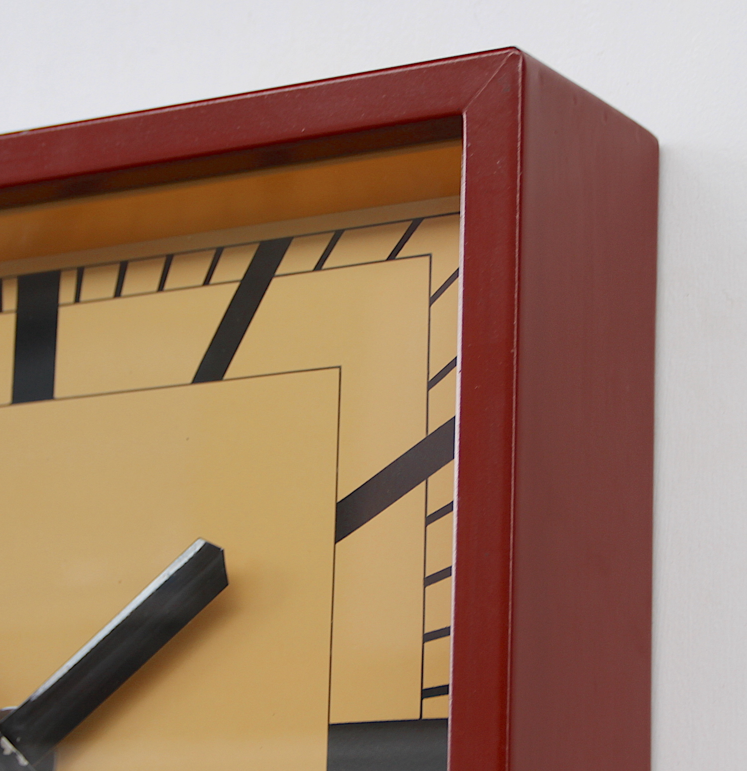Mid Century Steel Wall Clock By RFT, 1950s