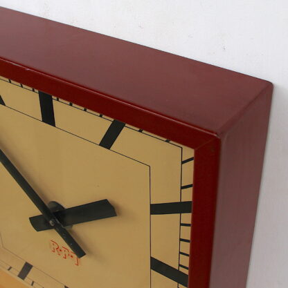 Mid Century Steel Wall Clock By RFT, 1950s - Image 14