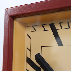 Mid Century Steel Wall Clock By RFT, 1950s