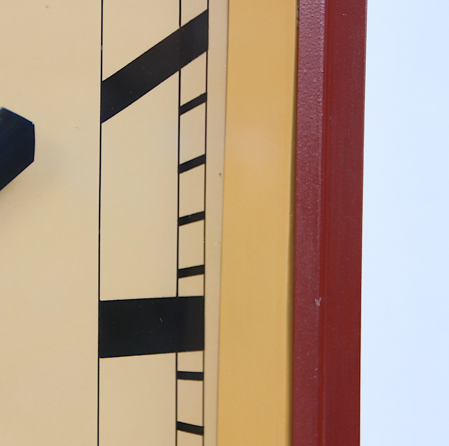 Mid Century Steel Wall Clock By RFT, 1950s