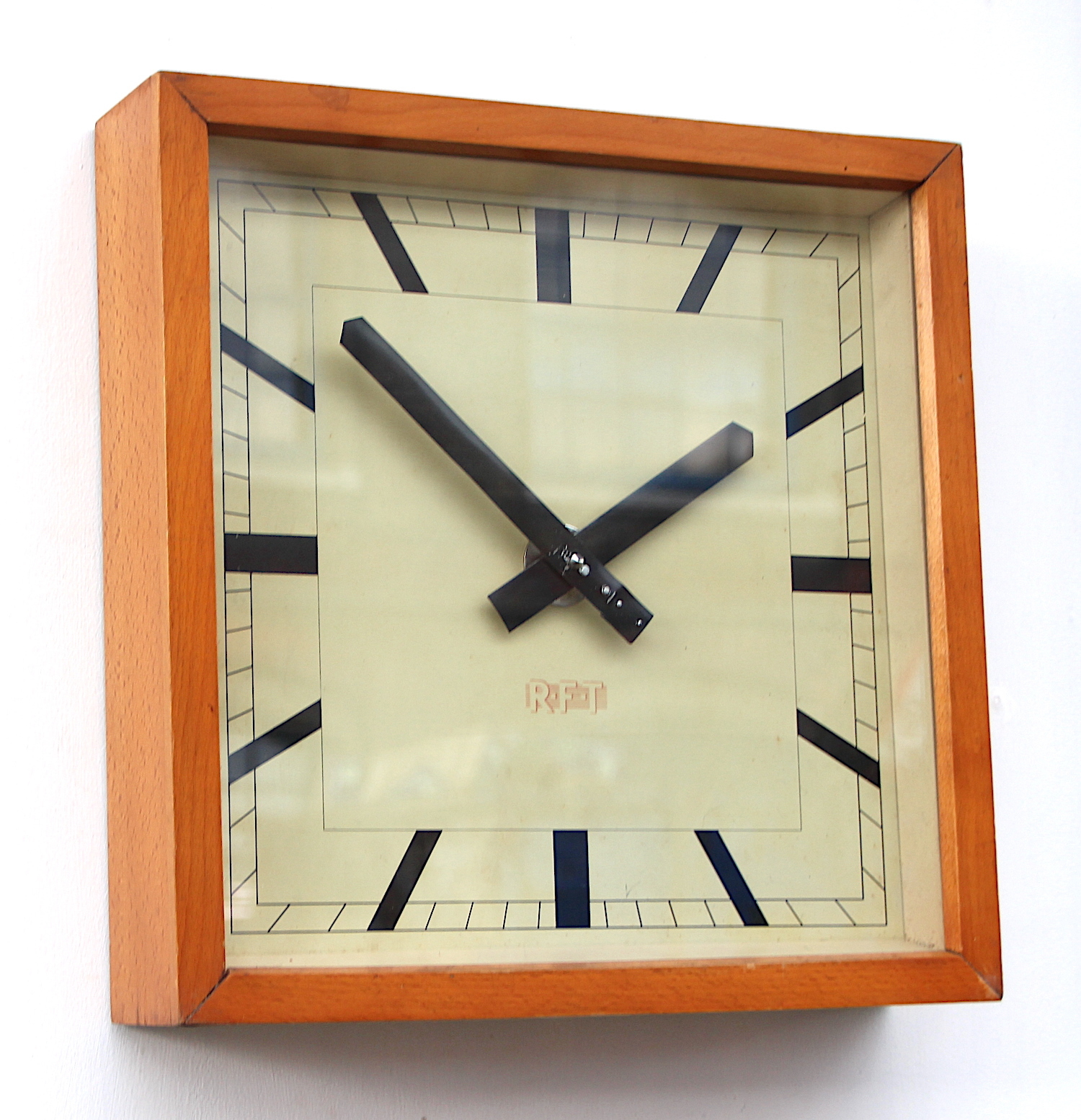 Mid Century Wall Clock By RFT, 1950s