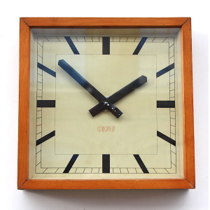 Mid Century Wall Clock By RFT, 1950s