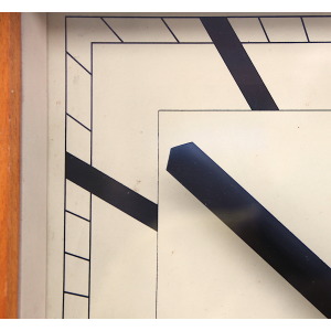 Mid Century Wall Clock By RFT, 1950s
