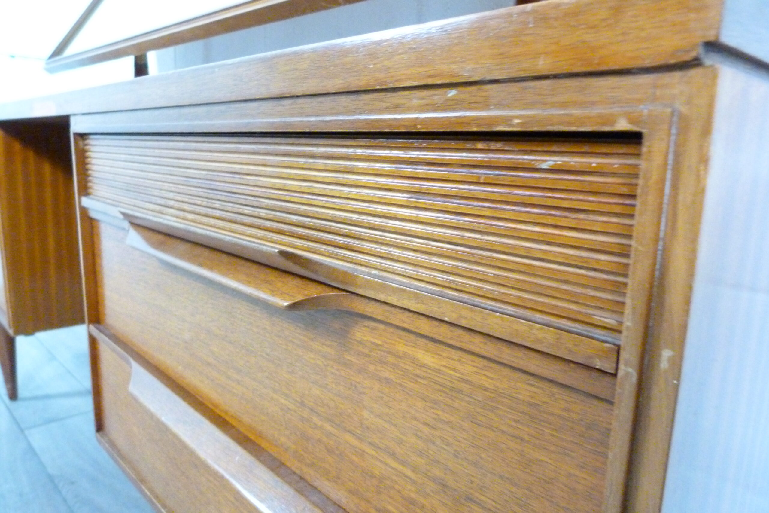 White & Newton Teak Dressing table