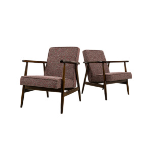 Pair Of Vintage Armchairs, Poland, 1960s