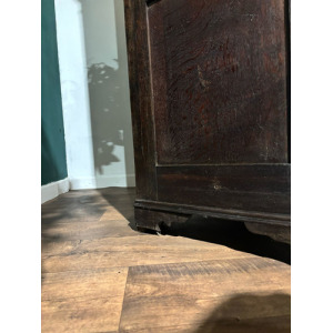 Early Oak Two Door Hall Wardrobe