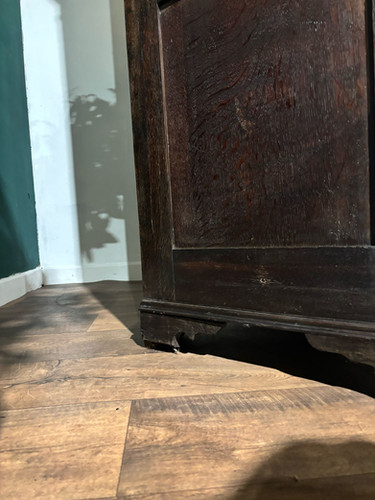 Early Oak Two Door Hall Wardrobe