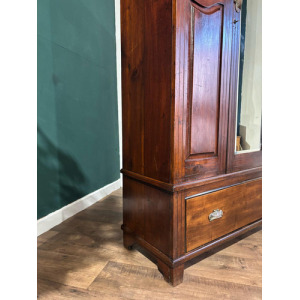Edwardian Walnut Wardrobe