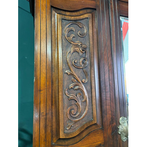 Edwardian Walnut Wardrobe