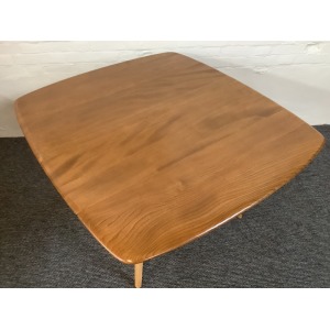 Ercol Windsor 492 Drop Leaf Dining Table In Natural Elm Finish.