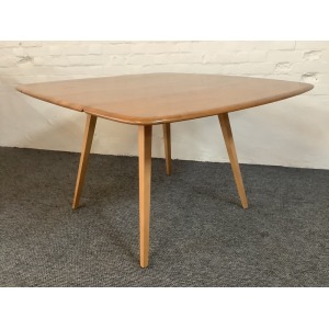 Ercol Windsor 492 Drop Leaf Dining Table In Natural Elm Finish.