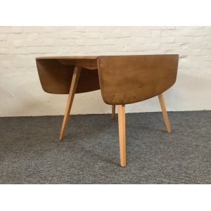 Ercol Windsor 492 Drop Leaf Dining Table In Natural Elm Finish.