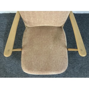 Ercol Windsor Bergere Easy Chair In Light Finish.