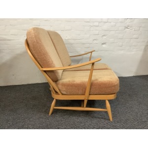 Ercol Windsor Bergere Two Seater Settee In Light Finish
